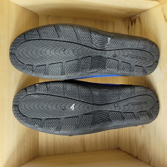 Speedo Mens Black and Blue Water Shoes - Picture 8 of 9